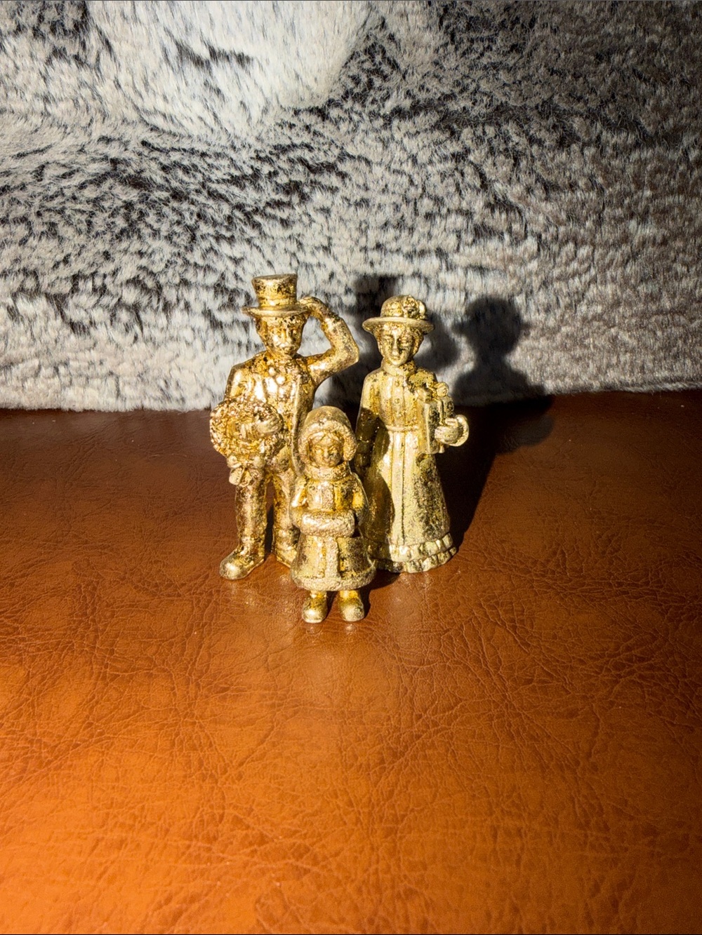 Target Gold Family Figurine Trio - Holiday Table Decor